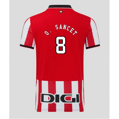 Moški Nogometni dresi Athletic Bilbao Oihan Sancet #8 Domači 2025-26 Kratek Rokav